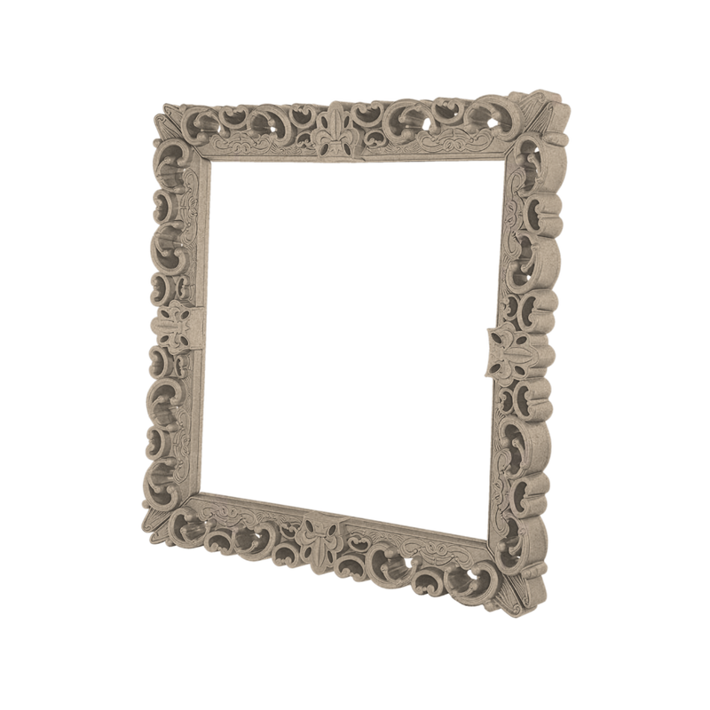 Graziano Moron and Renato Pigattin suunnittelemat kauniit ja näyttävät FRAME OF LOVE design raamit Beige Almond Beige värillä koko L.