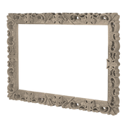 Graziano Moron and Renato Pigattin suunnittelemat kauniit ja näyttävät FRAME OF LOVE design raamit Beige Almond Beige värillä, koko XL.