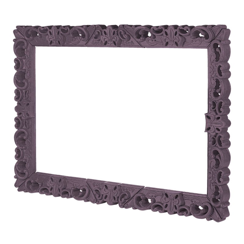 Graziano Moron and Renato Pigattin suunnittelemat kauniit ja näyttävät FRAME OF LOVE design raamit Violetti Iris Violet värillä, koko XL.