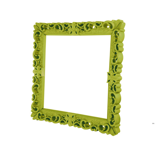 Graziano Moron and Renato Pigattin suunnittelemat kauniit ja näyttävät FRAME OF LOVE design raamit Lime Green värillä koko L.