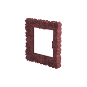 Graziano Moron and Renato Pigattin suunnittelemat kauniit ja näyttävät FRAME OF LOVE design raamit Punainen Hibiscus Red värillä.