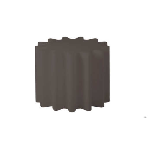 Anastasia Ivanyukin suunnittelema industrial henkinen Harmaa GEAR Jakkara - Pöytä Argil Grey värillä.