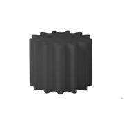 Anastasia Ivanyukin suunnittelema industrial henkinen Harmaa GEAR Jakkara - Pöytä Elephant Grey värillä.