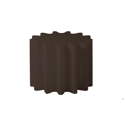 Anastasia Ivanyukin suunnittelema industrial henkinen Ruskea GEAR Jakkara - Pöytä Chocolate Brown värillä.