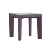 Giò Colonna Romanon suunnittelema erittäin tukeva ja selkeälinjainen GINO Ruokapöytä Violetti Iris Violet värillä.