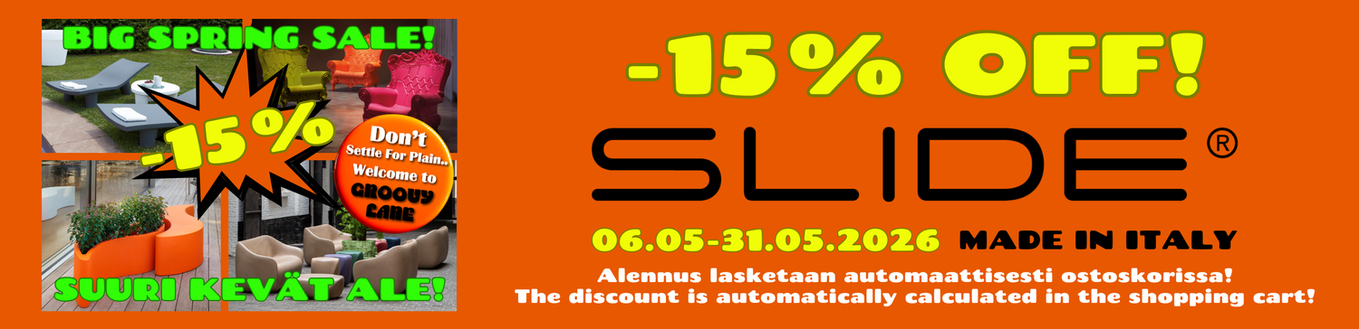 15% OFF!  SLIDE® Collections