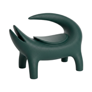 Marcantonion suunnittelema super hauska ja erikoinen KROKO Penkki Vihreä Pine Green värillä.