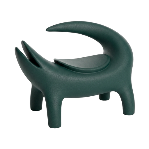 Marcantonion suunnittelema super hauska ja erikoinen KROKO Penkki Vihreä Pine Green värillä.