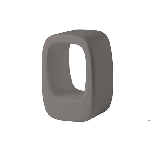Barnaby Gunningin suunnittelema sulavalinjainen Harmaa LAZY BONES design jakkara Argil Grey värillä.