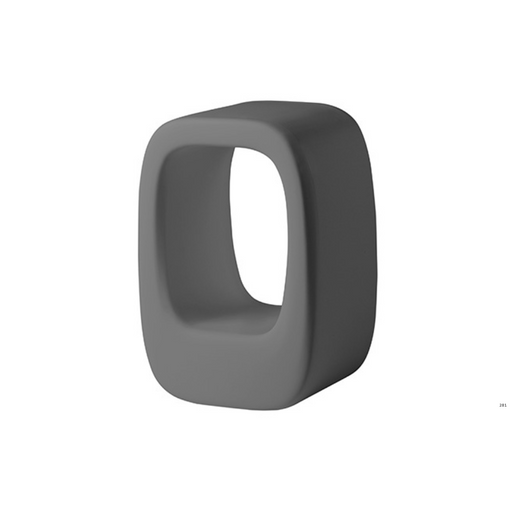 Barnaby Gunningin suunnittelema sulavalinjainen Harmaa LAZY BONES design jakkara Elephant Grey värillä.