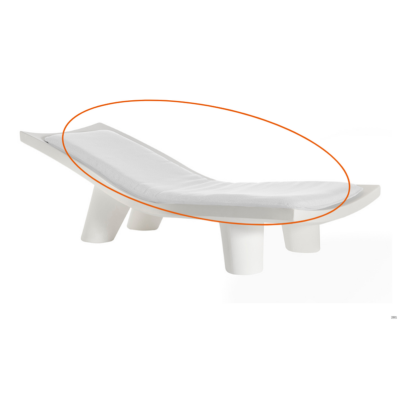 Cotton White LOW LITA LOUNGE Aurinkotuolin patja.