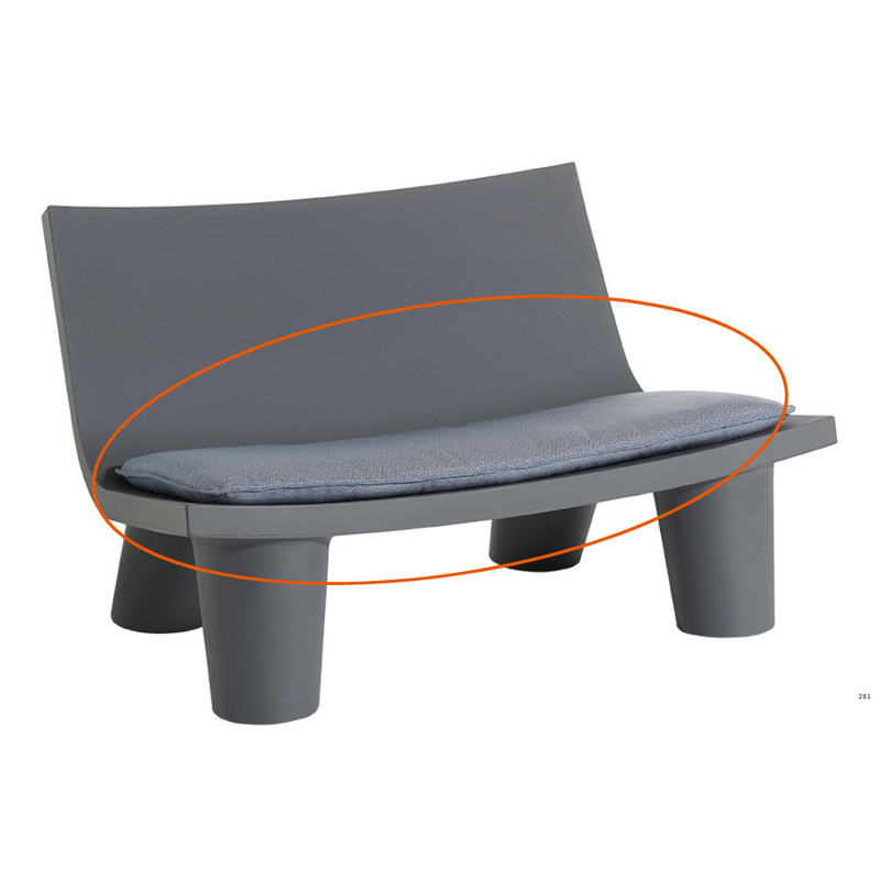 River Blue LOW LITA LOVE Sohvan istuinpehmuste.