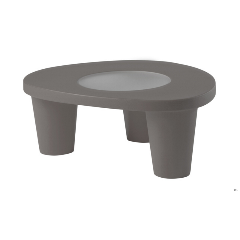 Paola Navonen suunnittelema hauska ja ultra-tyylikäs LOW LITA design pöytä Argil Grey värillä.