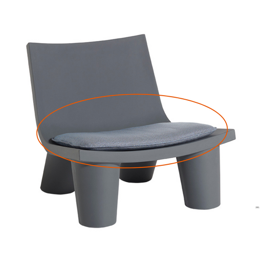 River Blue LOW LITA Tuolin istuinpehmuste.