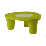 Paola Navonen suunnittelema hauska ja ultra-tyylikäs LOW LITA design pöytä Lime Green värillä.