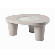 Paola Navonen suunnittelema hauska ja ultra-tyylikäs LOW LITA design pöytä Valkoinen Mist White värillä.