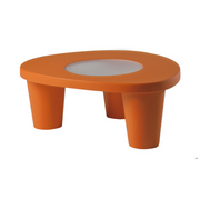 Paola Navonen suunnittelema hauska ja ultra-tyylikäs LOW LITA design pöytä Pumpkin Orange värillä.