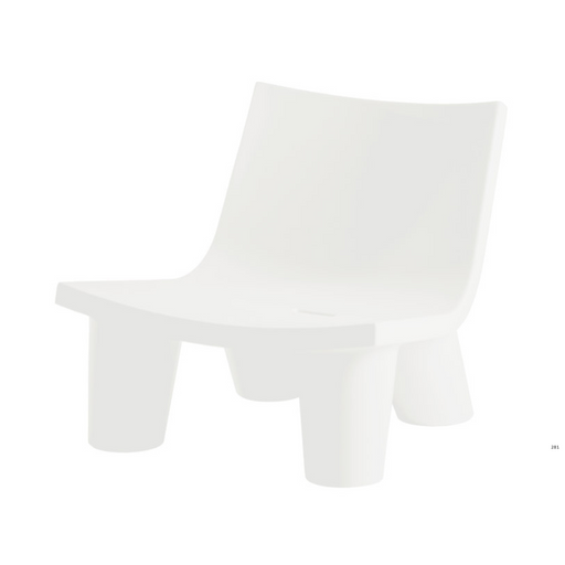 Paola Navonen suunnittelema hauska ja ultra-tyylikäs LOW LITA design tuoli Milky White värillä.