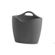 Eli Jacobsonin suunnittelema tyylikäs MAG lehtiteline Elephant Grey värisenä.