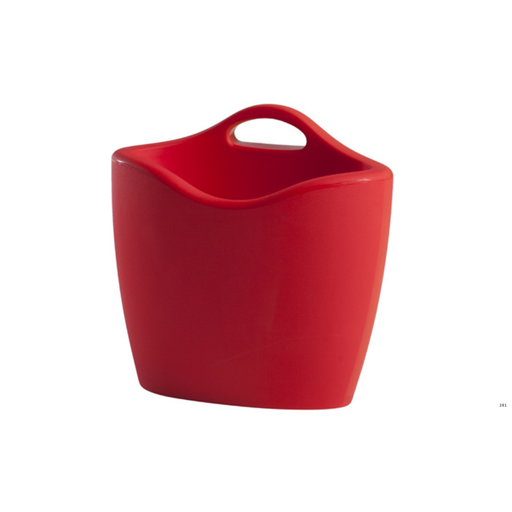 Eli Jacobsonin suunnittelema tyylikäs MAG lehtiteline Flame Red värisenä.