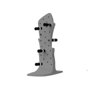 Itamar Hararin suunnittelema näyttävä MALBEC Harmaa Viinipulloteline Argil Grey värillä.