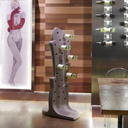 Itamar Hararin suunnittelema näyttävä MALBEC design viinipulloteline.