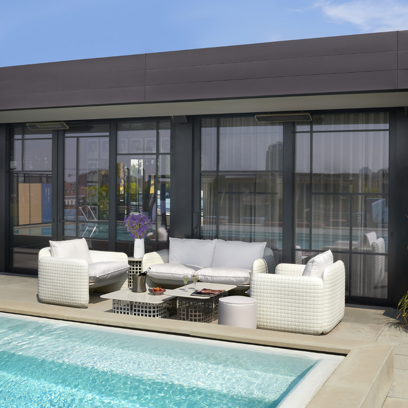 Lorenza Bozzolin suunnittelema sulavalinjainen MARA Lounge design tuoli.