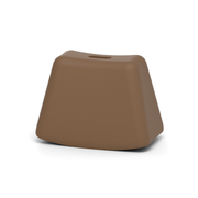 Jack Kirkin suunnittelema hauska OTTO Keinuva jakkara Pale brown ruskea RAL 8025. Fun OTTO Rocking Stool designed by Jack Kirk in Pale brown RAL 8025.
