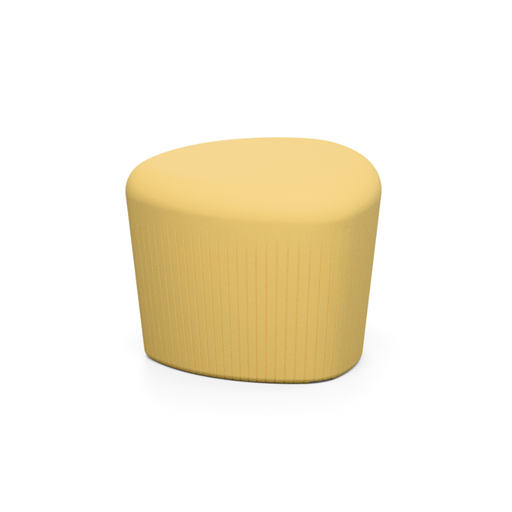 LOOPE® Studion suunnittelema näytävä OUTi Jakkara Hiekan keltainen RAL 1002. The impressive OUTi Stool designed by LOOP® Studio in Sand yellow RAL 1002.
