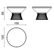 LOOPE® Studion suunnittelema näytävä OUTi Pöytä. The impressive OUTi Table designed by LOOP® Studio.