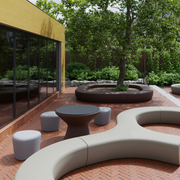 LOOPE® Studion suunnittelema näytävä OUTi Pöytä. The impressive OUTi Table designed by LOOP® Studio.