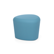 LOOPE® Studion suunnittelema näyttävä OUTi Jakkara Pastel sininen RAL 5024. The impressive OUTi Stool designed by LOOP® Studio in Pastel blue RAL 5024.