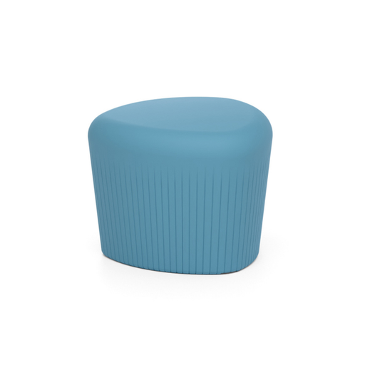 LOOPE® Studion suunnittelema näyttävä OUTi Jakkara Pastel sininen RAL 5024. The impressive OUTi Stool designed by LOOP® Studio in Pastel blue RAL 5024.