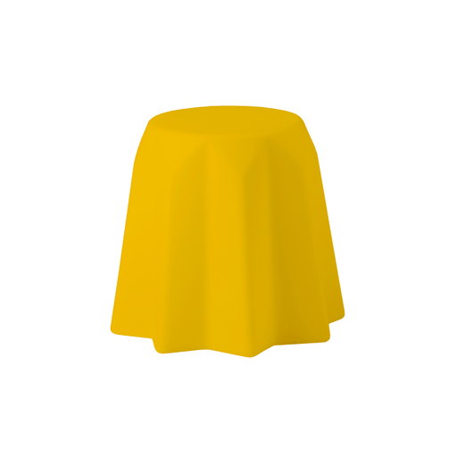 Gianni Arnaudon suunnittelema hauska Italialaisen Pandoro kakun mallinen PANDORO Keltainen Jakkara Saffron Yellow värillä.