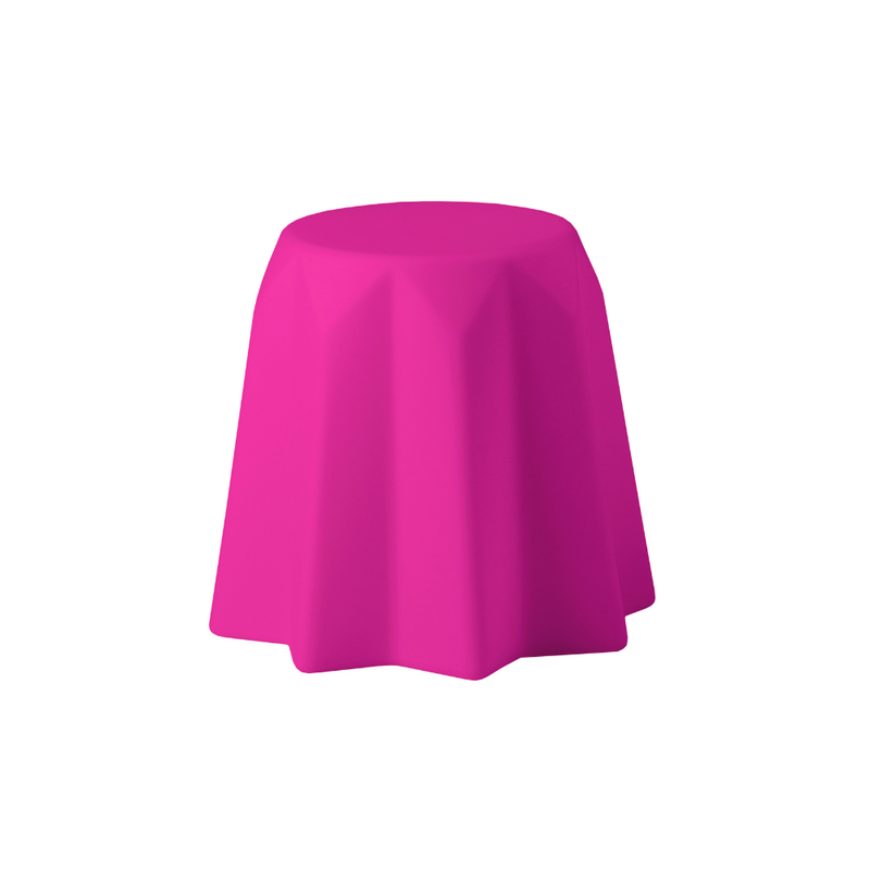 Gianni Arnaudon suunnittelema hauska Italialaisen Pandoro kakun mallinen PANDORO Pinkki Jakkara Sweet Fuchsia värillä.