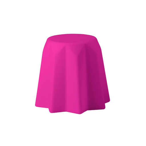 Gianni Arnaudon suunnittelema hauska Italialaisen Pandoro kakun mallinen PANDORO Pinkki Jakkara Sweet Fuchsia värillä.