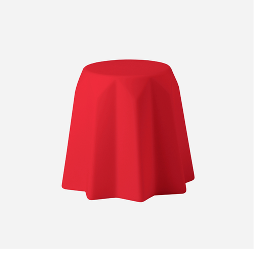 Gianni Arnaudon suunnittelema hauska Italialaisen Pandoro kakun mallinen PANDORO Punainen Jakkara Flame Red värillä.