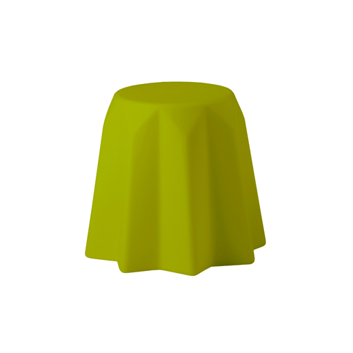 Gianni Arnaudon suunnittelema hauska Italialaisen Pandoro kakun mallinen PANDORO Vihreä Jakkara Lime Green värillä.
