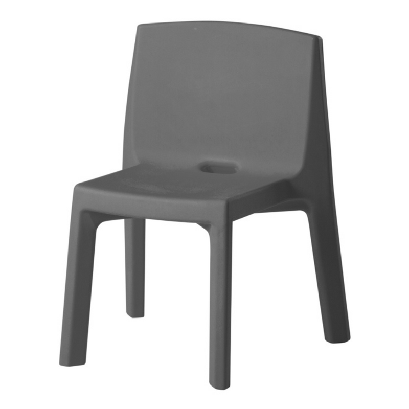 Jorge Nàjeran suunnittelema sulavalinjainen Q4 design tuoli Q4 Tuoli Elephant Grey värillä.