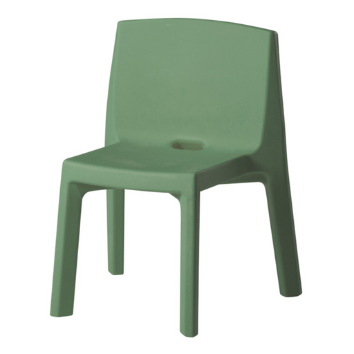 Jorge Nàjeran suunnittelema sulavalinjainen Q4 design tuoli Q4 Tuoli Malva Green värillä.