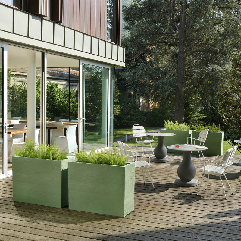 Giò Colonna Romanon suunnittelema käytännöllinen ja tyylikäs QUADRA SEPARÉ Kasviruukku.