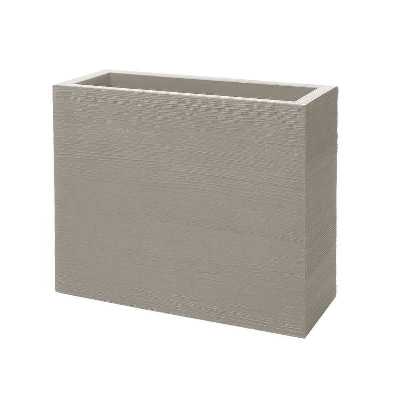 Giò Colonna Romanon suunnittelema käytännöllinen ja tyylikäs QUADRA SEPARÉ Kasviruukku Dove Grey värillä.