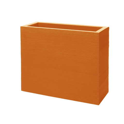 Giò Colonna Romanon suunnittelema käytännöllinen ja tyylikäs QUADRA SEPARÉ Oranssi Kasviruukku Pumpkin Orange värillä.