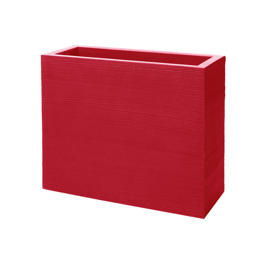 Giò Colonna Romanon suunnittelema käytännöllinen ja tyylikäs QUADRA SEPARÉ Punainen Kasviruukku Flame Red värillä.