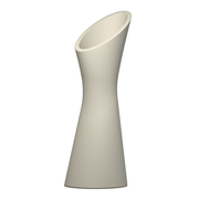 Karim Rashidin suunnittelema kaunis RISE Kasviruukku Silkin harmaa RAL 7044. Beautiful RISE Planter designed by Karim Rashid in Silk grey RAL 7044.