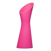 Karim Rashidin suunnittelema kaunis RISE Kasviruukku Telemagenta pinkki RAL 4010. Beautiful RISE Planter designed by Karim Rashid in Telemagenta pink RAL 4010.