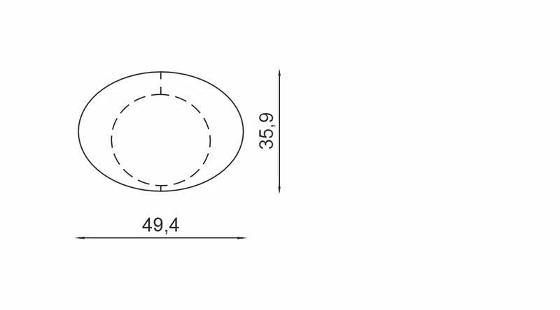 ROUNDER Nojatuolin Istuinpehmuste Ruskea