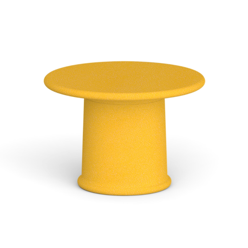 Tomek Rygalikin / Studio Rygalik suunnittelema ajaton ROUNDER Matala Pöytä Beige-keltainen. Timeless ROUNDER Low table designed by Tomek Rygalik / Studio Rygalik in Beige-yellow.