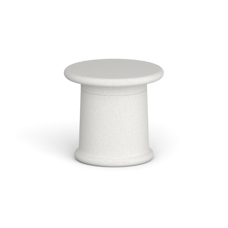Tomek Rygalikin / Studio Rygalik suunnittelema ajaton ROUNDER Jakkaran Harmaa-beige. Timeless ROUNDER Stool designed by Tomek Rygalik / Studio Rygalik in Grey-beige.