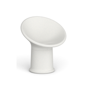 Tomek Rygalikin / Studio Rygalik suunnittelema ajaton ROUNDER Nojatuoli Harmaa-beige. Timeless ROUNDER Armchair designed by Tomek Rygalik / Studio Rygalik in Grey-beige.
